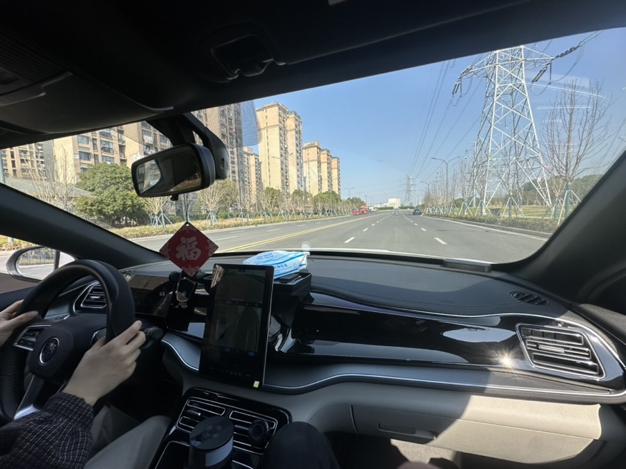 苏州练车道路实拍